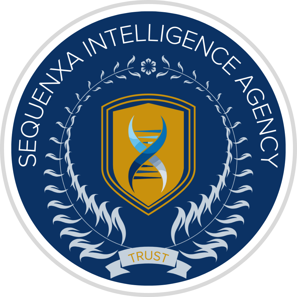 Sequenxa Intelligence Agency Badge